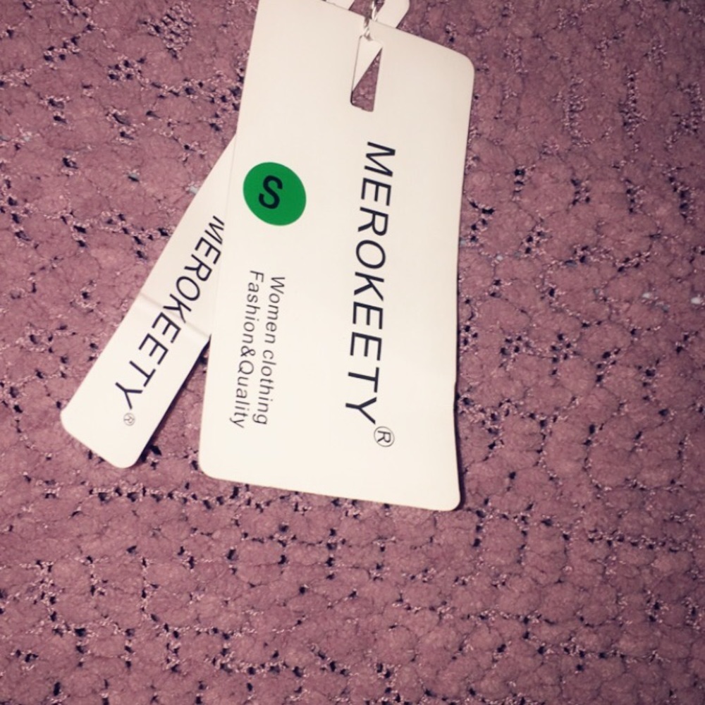 MEROKEETY SWEATER DRESS